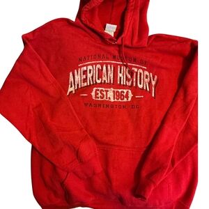 Red American History Hoodie